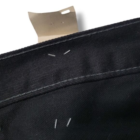 New Levi's Jeans Size 60 W60" x L31 Black Levi's 505 Regular Jeans Irregular NWT - Picture 8 of 8